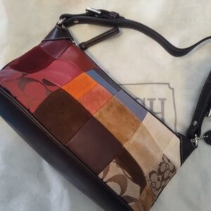 Patchwork Leather Crossbody Bag - Multicolor♥️SOLD❤️